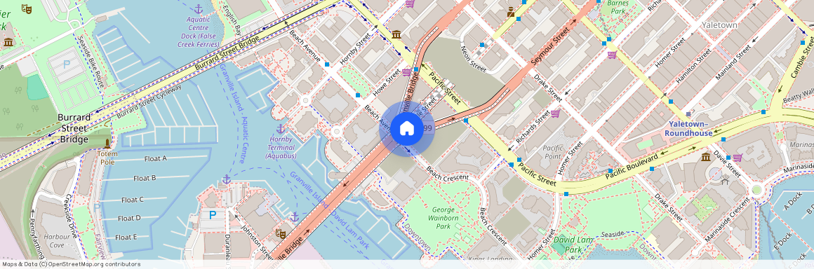 google map, Vancouver, Vancouver, Metro Vancouver, V6Z