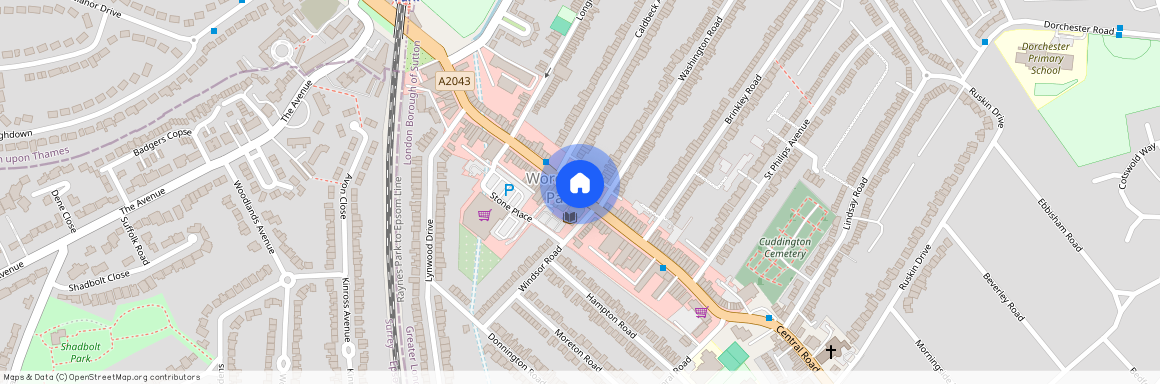 Central Road, Worcester Park, KT4 8HU