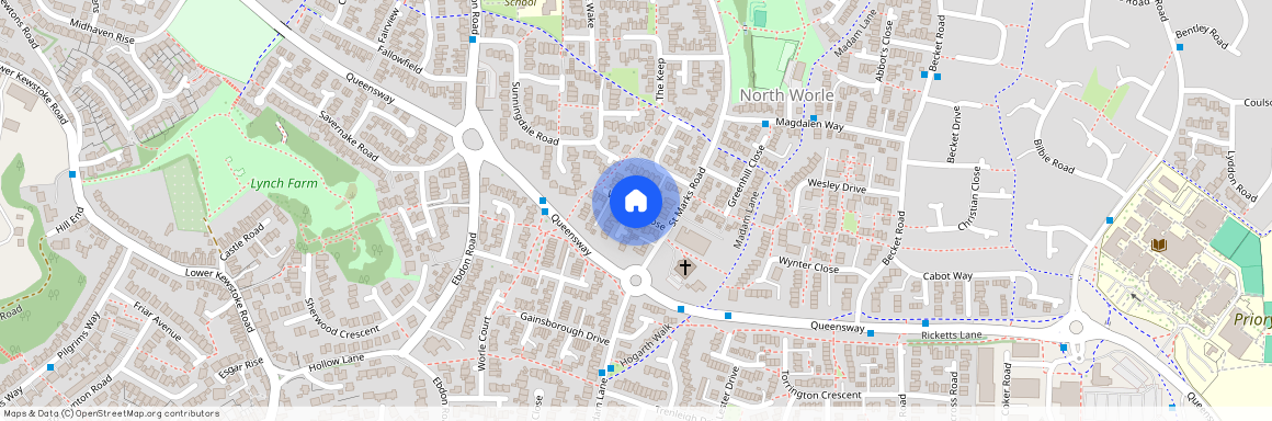 Vicarage Close, Worle, Weston-Super-Mare, North Somerset, BS22