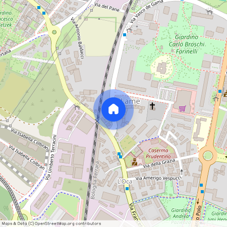 Via Vasco de Gama, Bologna, Emilia-Romagna 40131