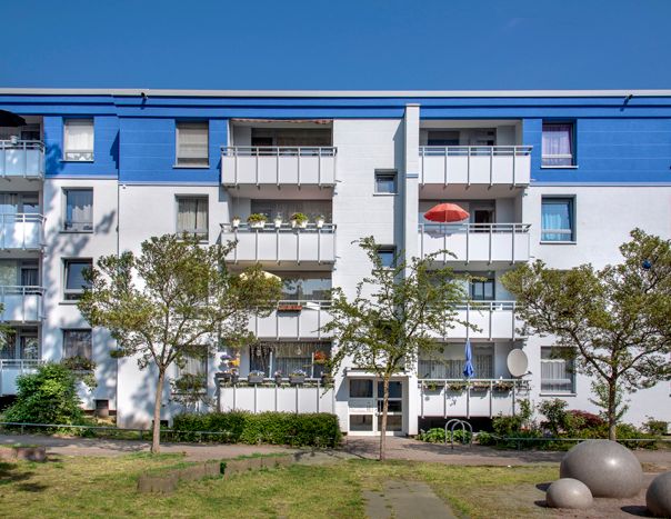 Familienwohnung mit Duschbad und neuem Laminat. Perfekt für Familien bis 4 Personen. - Photo 1