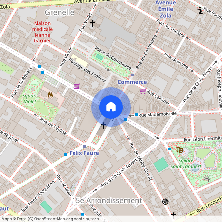 Place Etienne Pernet, 75015, Paris