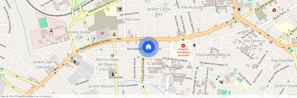 Rua Imperatriz Leopoldina, Vila Jardini, Sorocaba
