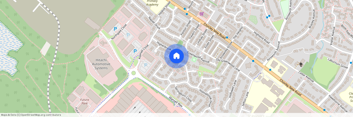 Higherbrook Close, The Meadows, Horwich, BL6