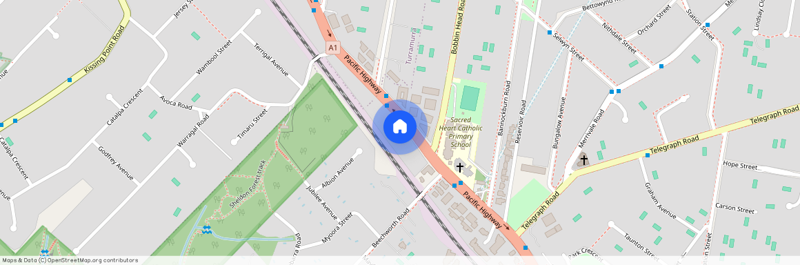 Pymble, Sydney - North Sydney and Hornsby