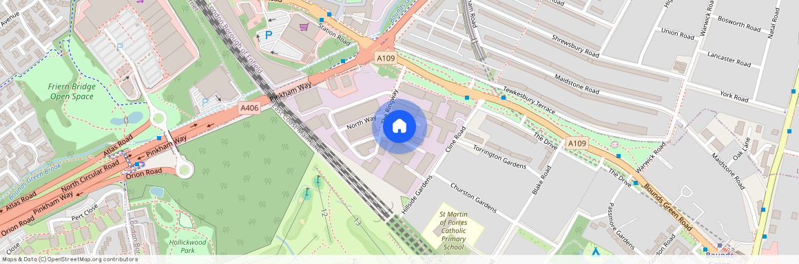 Cline Road, Bounds Green, London, N11