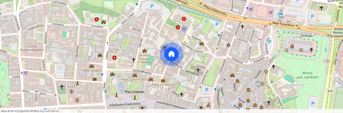 ul. Stanisława Staszica, Śródmieście, Lublin, lubelskie