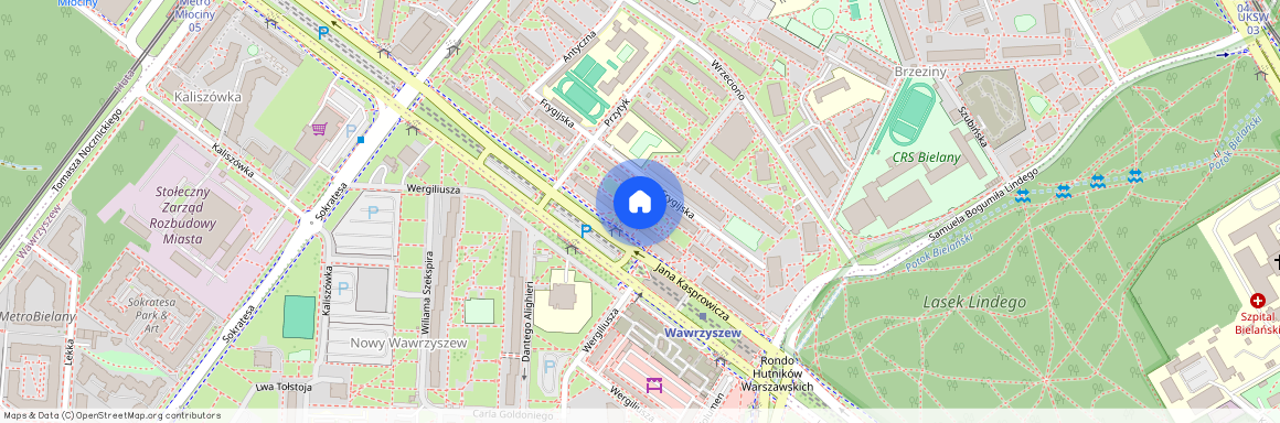 Warszawa, Bielany, Kasprowicza