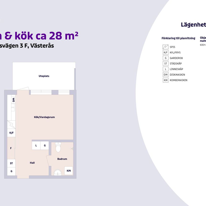 Hörntorpsvägen 3 F, Västerås - Foto 1