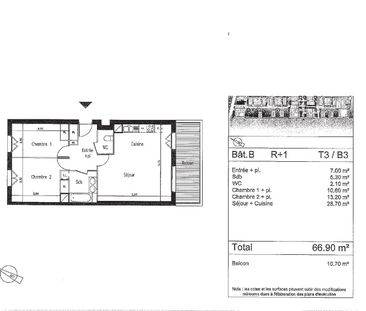 Location Appartement 3 pièces 66m² BEAUZELLE 31700 - Photo 6