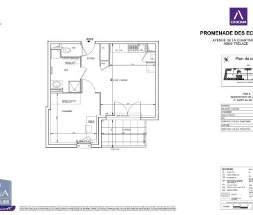 Appartement à louer 2 pièces 39.76m² - Photo 2