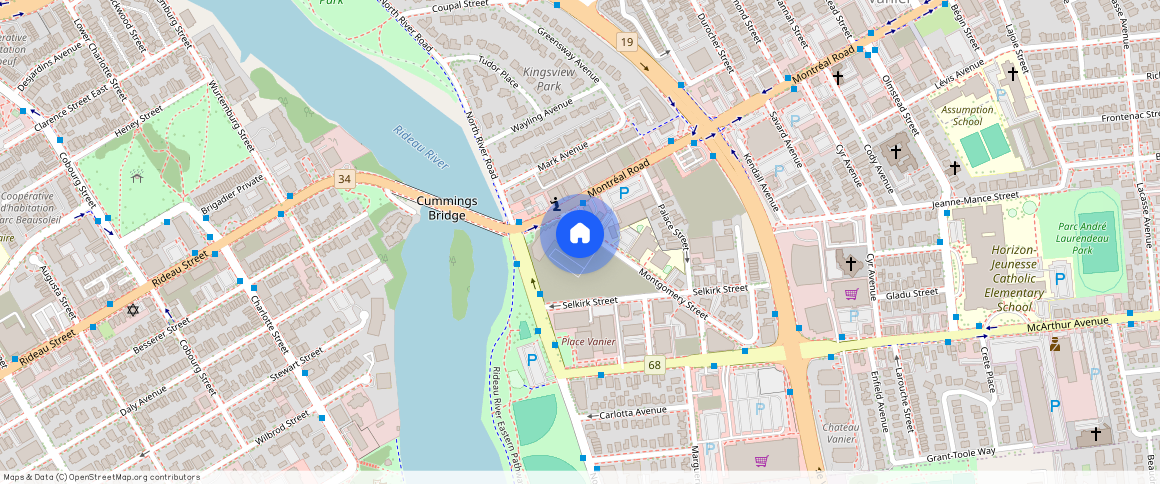 ** Montgomery Street, Vanier North, Ottawa, ON