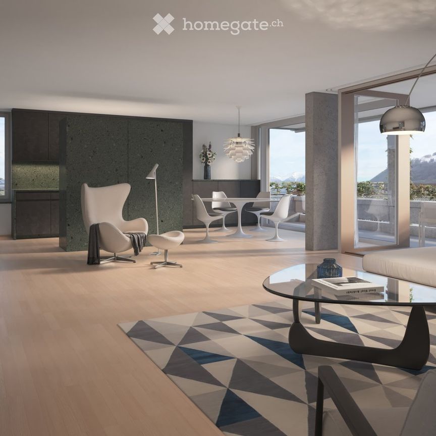 Erstvermietung Neubau "la Loggia- Siebnen" 4.5 Zi 34 Min vom HB Zürich - Foto 1
