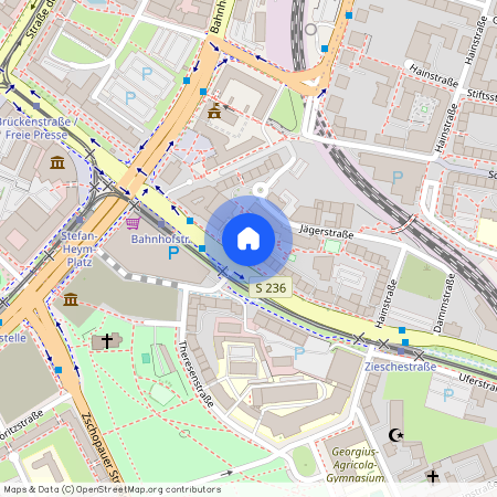 Augustusburger Str. 15, 09111 Chemnitz - Zentrum