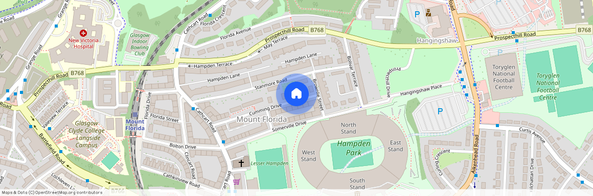 Mount Florida, Cumming Drive, G42 9AW - Unfurnished, Cumming Drive  - Unfurnished