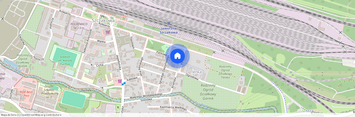 ul. Parkowa, Jaworzno, śląskie