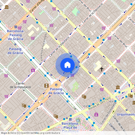 Gran Via de les Corts Catalanes, Barcelona, Catalonia 08007