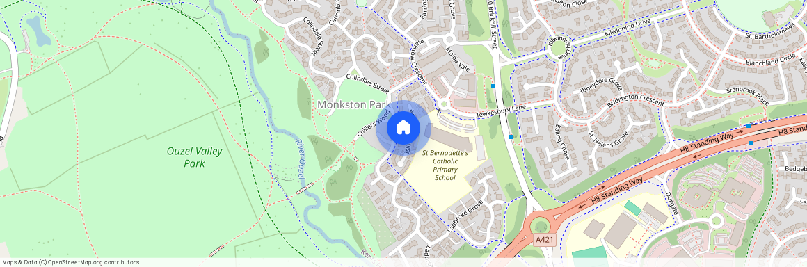 MONKSTON PARK - Striking 2 bed, 2 bath apartment in east MK!