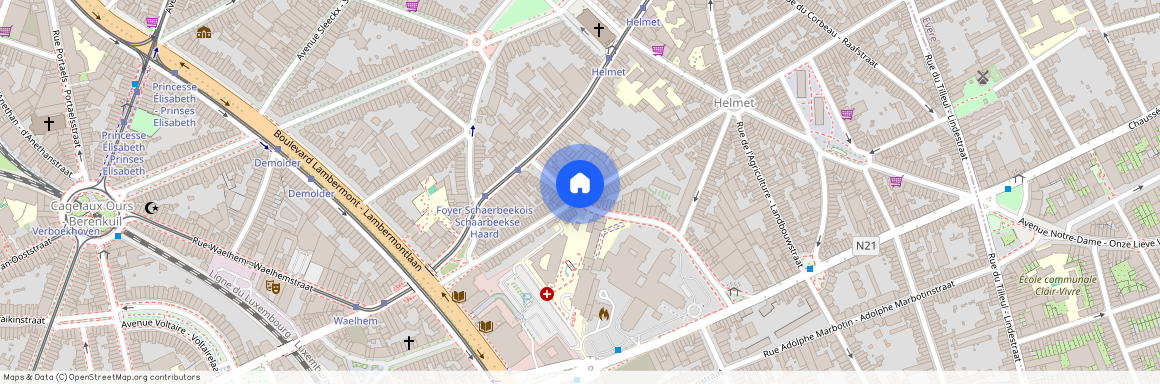 Schaerbeek, Brussels (19 wards) 1030, Belgium