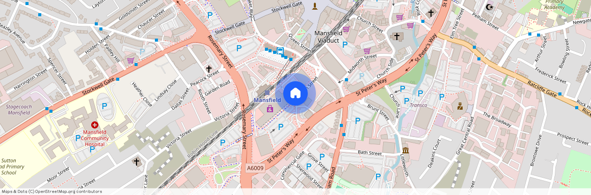 Flat 3, St. Peters Court, Station Street, Mansfield