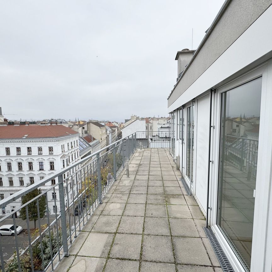 Einzigartige 4-Zimmer Terrassen-Wohnung nahe Mariahilfer Straße in 1070 Wien zu mieten - Foto 1