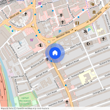 Churchill Court, Albert Road, Ilford, IG1