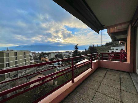 Appartement de 2 pièces au 4ème étage avec vue sur le lac. - Photo 4