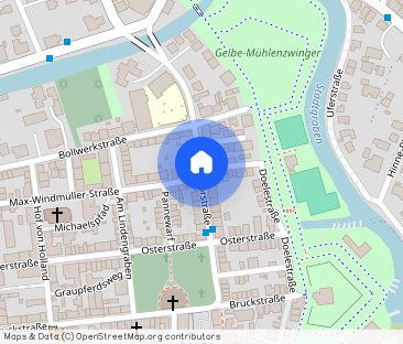 Große 5-Zimmer-Wohnung in der Innenstadt am Kanal mit Schwimmbad - Foto 1