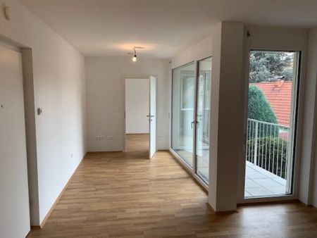 Miete: 2-Zimmer-Neubau-Wohnung in Graz mit Ausblick in grünen, ruhigen Innenhof - Foto 3