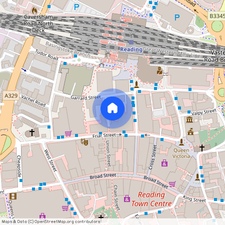 Projection West, Merchants Place, Reading, Berkshire, RG1