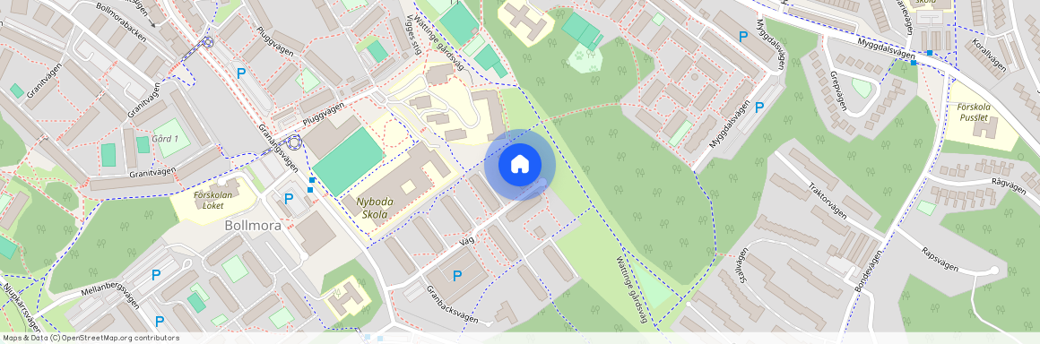 Bollmora, Tyresö, Stockholm, Granbacksvägen 9
