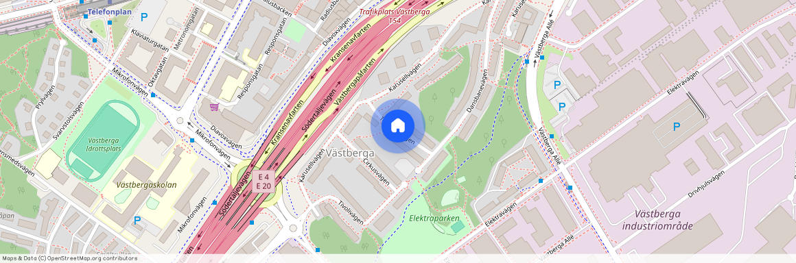 Tombolavägen, Hägersten