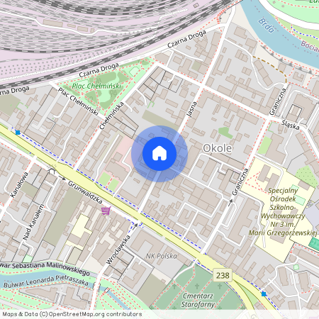 Okole, Jasna, Bydgoszcz