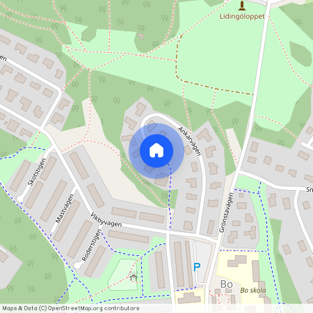 Ankarvägen, Lidingö
