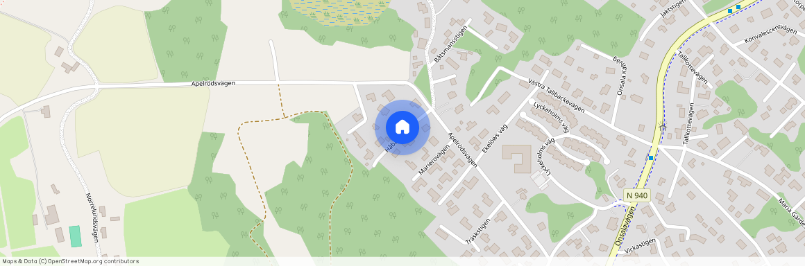 Håbackavägen, Onsala