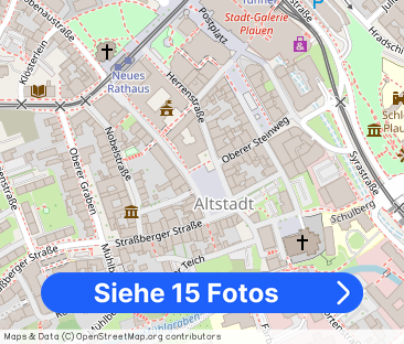 Helle 2-Z-Wohnung im Zentrum von Plauen - Foto 1