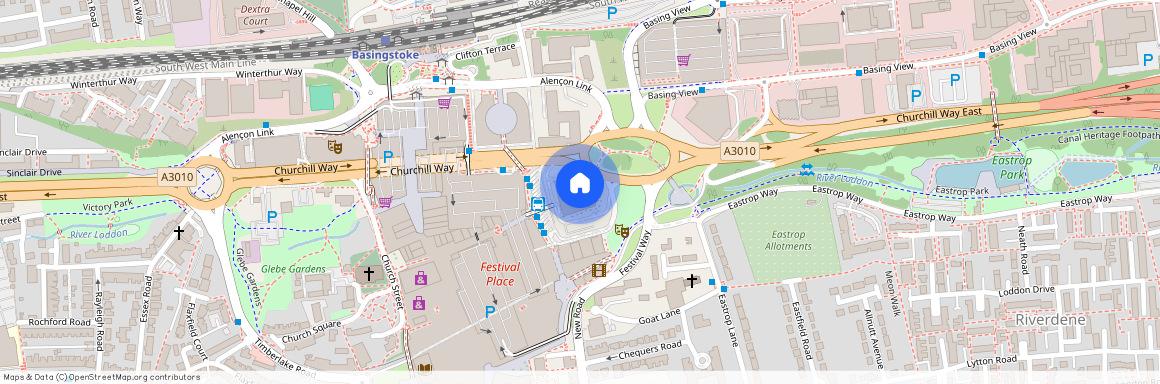 Churchill Way, Basingstoke RG21