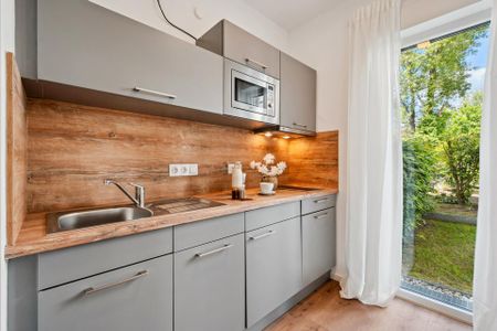 Ideal für Studenten – Möbliertes 1-Zimmer-Apartment in Berlin-Tempelhof - Foto 2