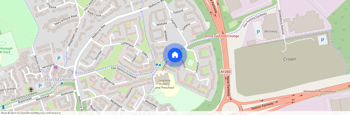 Leighton, Orton Malborne, PE2 5QE