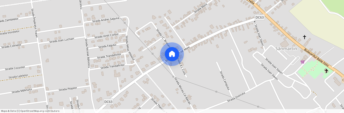 Strada Ștefan cel Mare, Sânmartin, Zona Metropolitană Oradea, Bihor, 417495, România