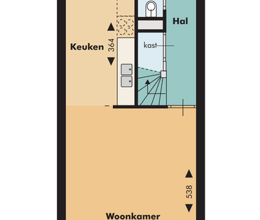 Appartement Rozemarijntuin 5, Leiderdorp - À Louer - Foto 3
