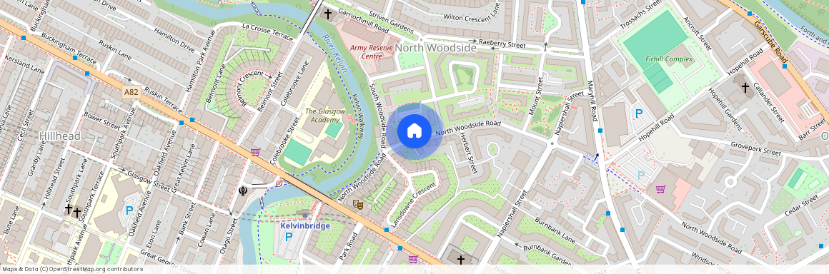 North Woodside Road, Kelvinbridge, Glasgow, G20