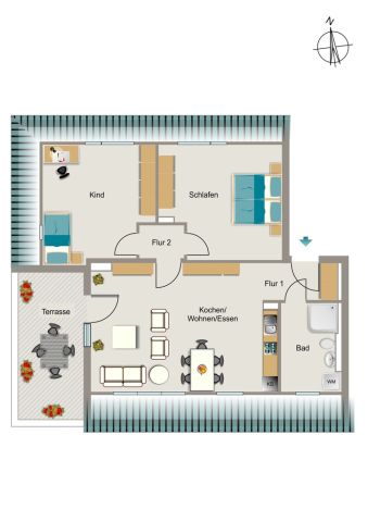 An der Elisabethkirche 49, 47799 Krefeld - Photo 3