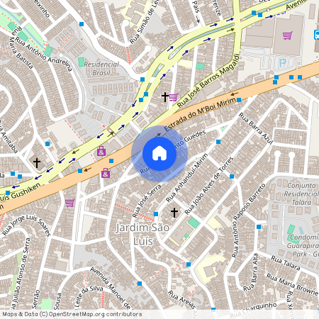 Rua Manuel Pinto Guedes, Jardim das Flores, São Paulo, SP, 04904240