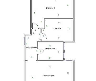 Location Appartement 3 pièces 55m² - Photo 1
