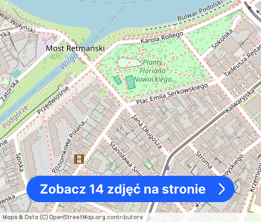 Mieszkanie na wynajem, ul. Długosza 4, Stare Podgórze, Kraków - Zdjęcie 1