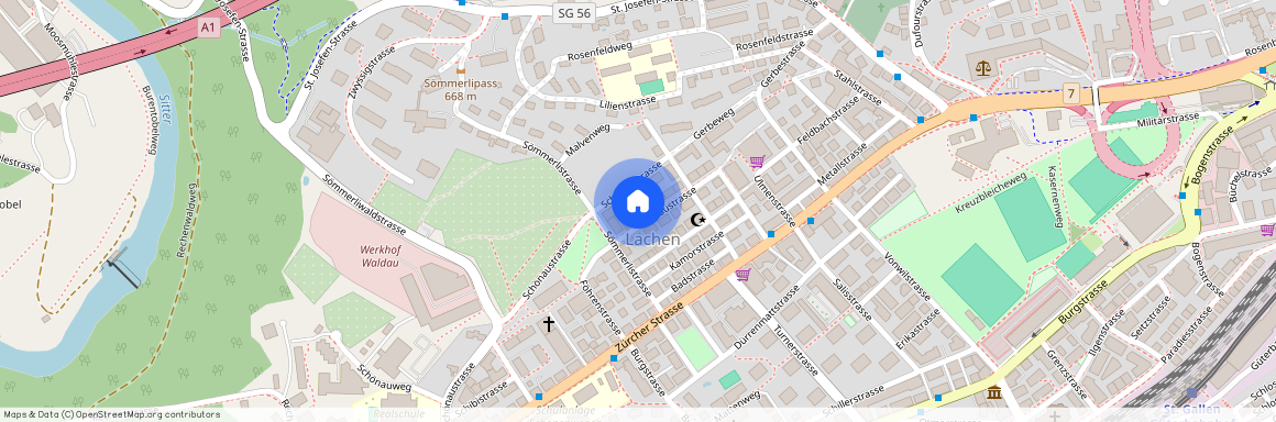 9000, St. Gallen, Waldaustrasse, 16