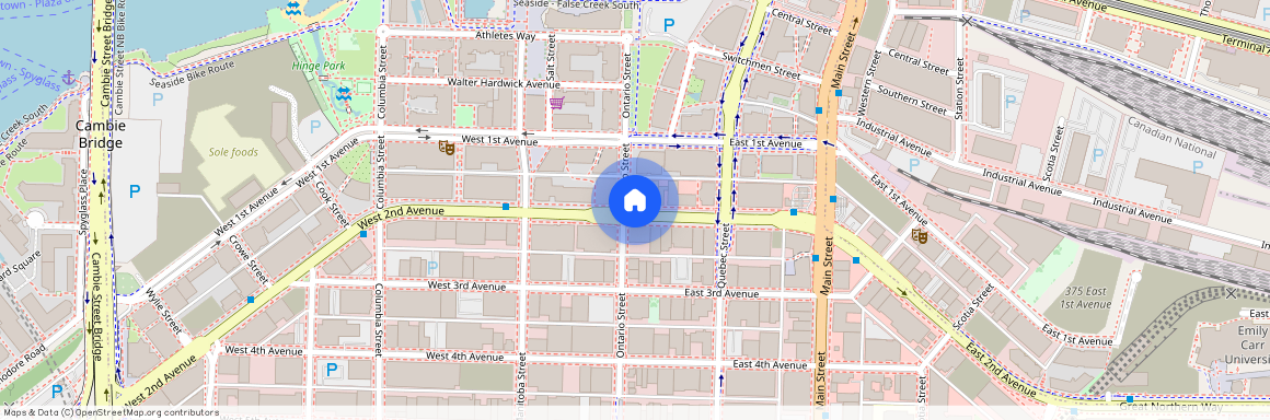 google map, Vancouver, Vancouver, Metro Vancouver, V5T 1B3