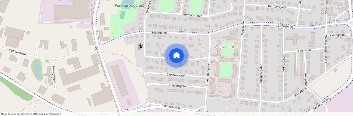 Ribbingsgatan, Falkenberg