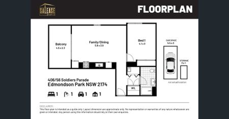 Contemporary Elegant One bedroom next to Edmondson park station - Photo 2